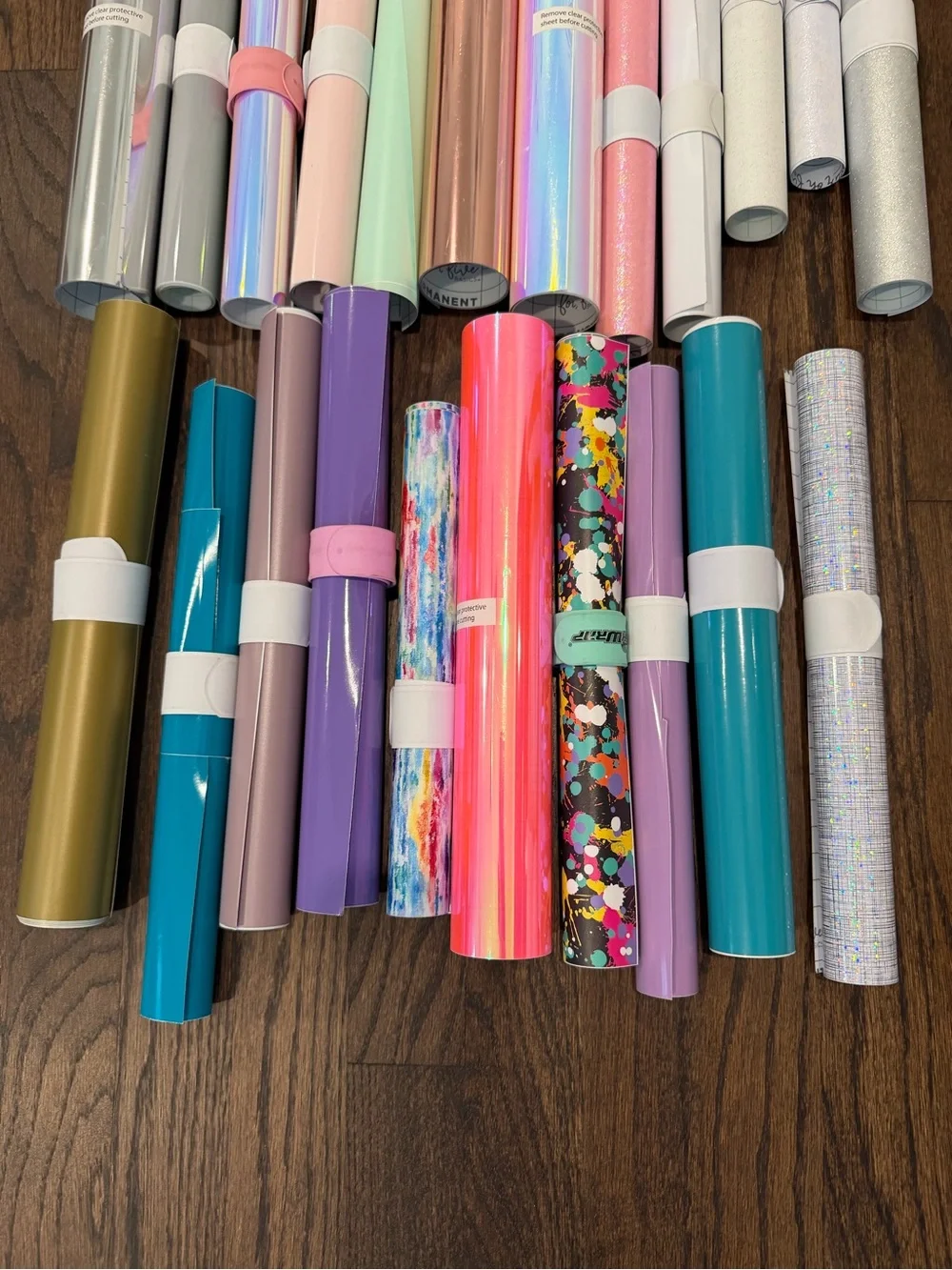 26 roll vinyl craft lot